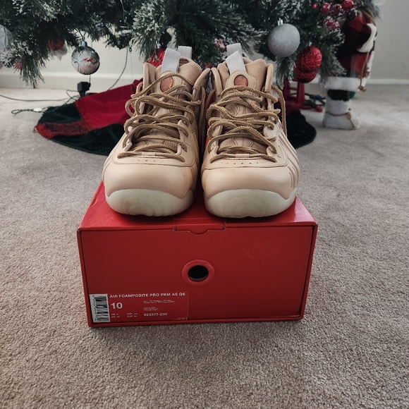nike air foamposite pro vachetta tan